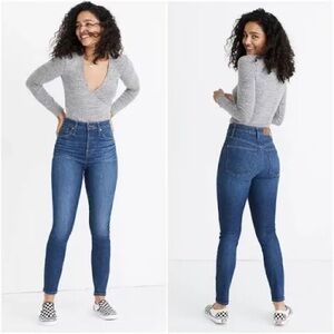 Madewell Curvy High Rise Skinny Jeans
